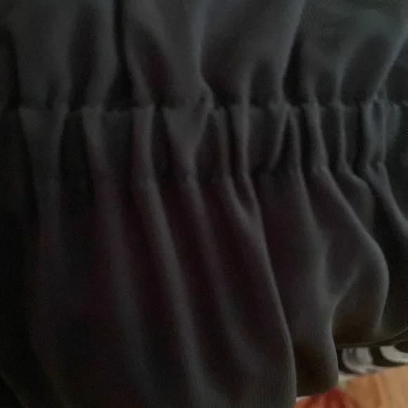 Jantzen 3/4 Sleeve Woven Maxi Duster Cover Up Black Floral Size M - Picture 15 of 15